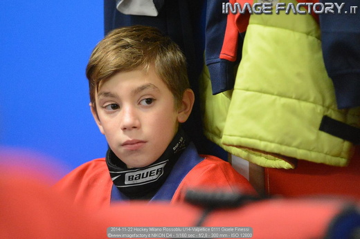 2014-11-22 Hockey Milano Rossoblu U14-Valpellice 0111 Gioele Finessi